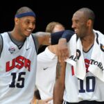 Carmelo Anthony and Kobe Bryant.
