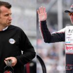 Rodney Childers (L) and Denny Hamlin (R)