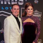 NASCAR Cup Series driver Christopher Bell and wife Morgan during the NASCAR Awards Banquet at Charlotte Convention Center.