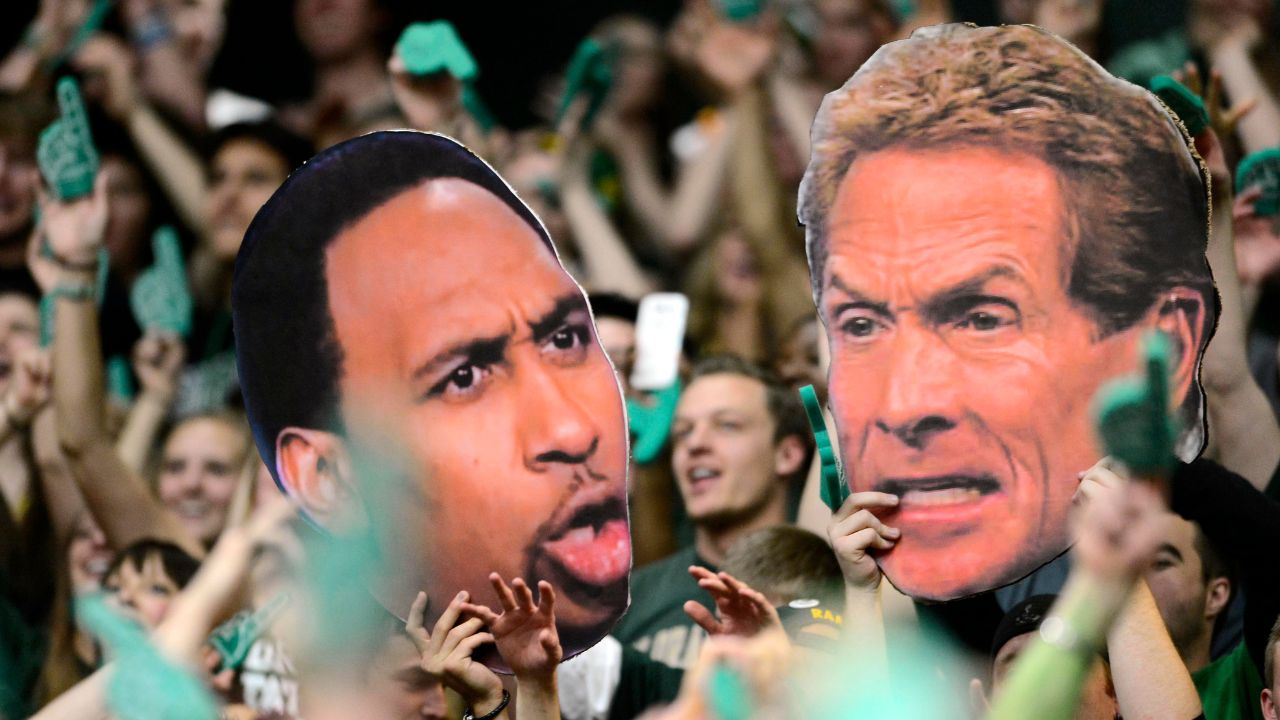 Stephen A. Smith and Skip Bayless