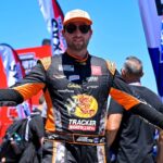 NASCAR Cup Series driver Chase Briscoe (19) is introduced before the start of the Wurth 400 race at Texas Motor Speedway.