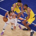 Jalen Brunson, Knicks v Pacers