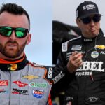 Austin Dillon and Kyle Busch