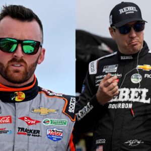 Austin Dillon and Kyle Busch