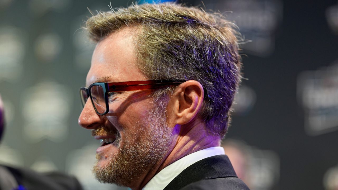 Dale Earnhardt Jr. during the NASCAR Awards Banquet at Charlotte Convention Center.