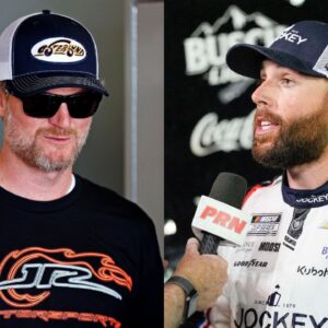 Dale Earnhardt Jr. and Ross Chastain