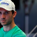 NASCAR Cup Series driver Daniel Suarez (99) during practice for the Daytona 500 at Daytona International Speedway.