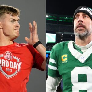 Will Howard, Aaron Rodgers