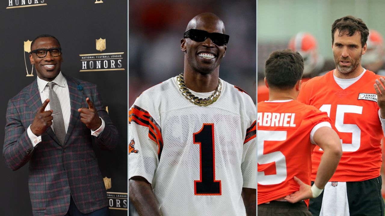 Shannon Sharpe, Chad Johnson and Joe Flacco