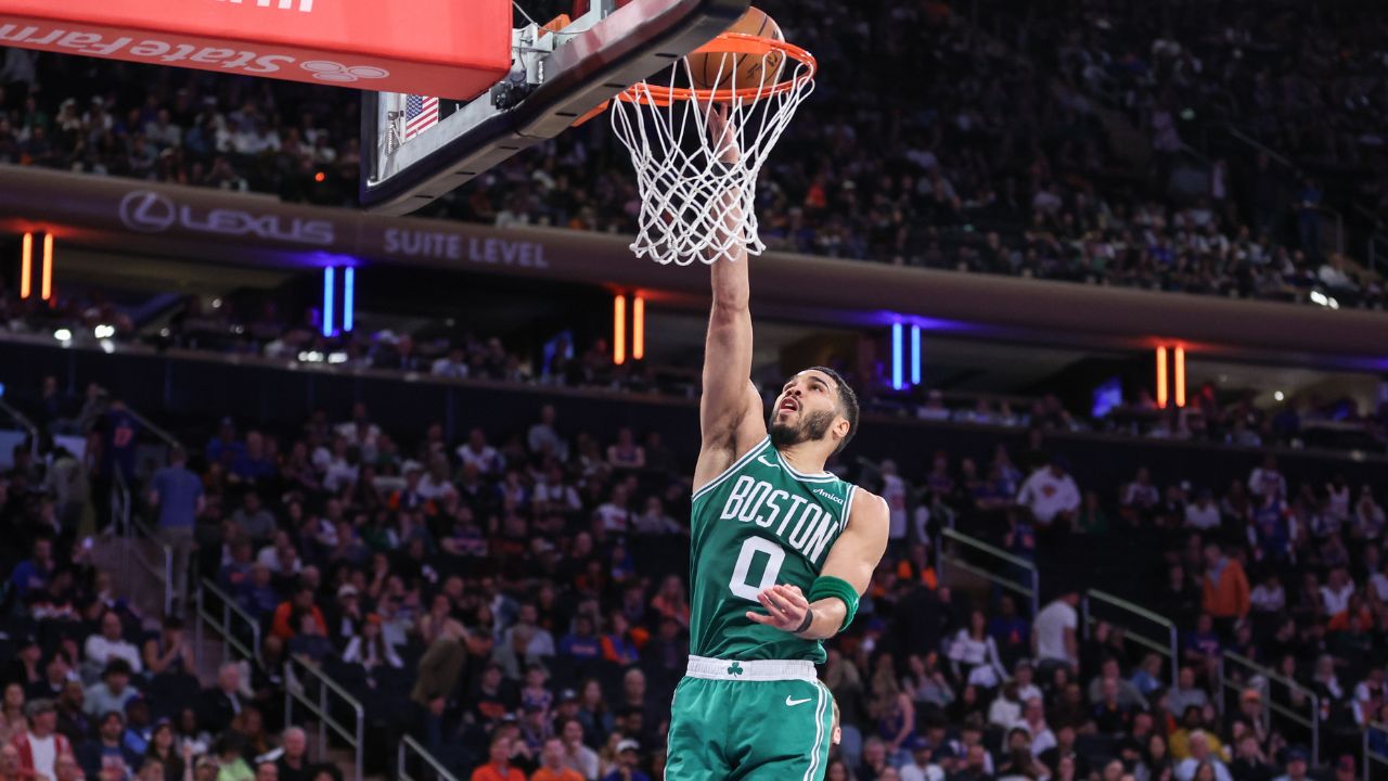Jayson Tatum, Celtics v Knicks Round 2