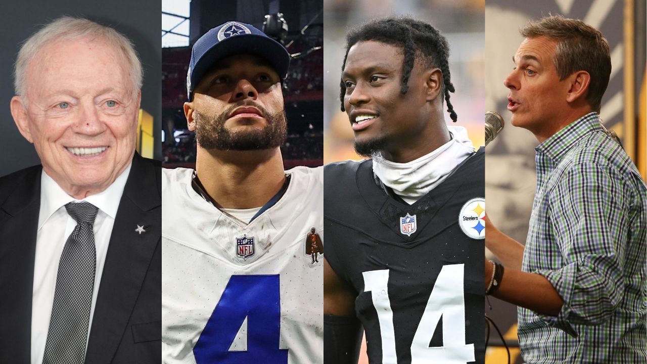 Jerry Jones, Dak Prescott, George Pickens, Colin Cowherd