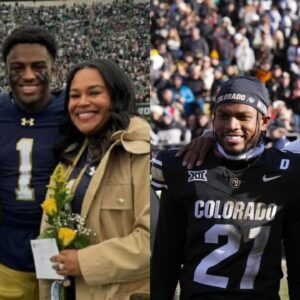 Ryan Clark, Jordan Clark, Deion Sanders and Shilo Sanders