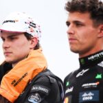 F1 - MIAMI GRAND PRIX 2025 PIASTRI Oscar (aus), McLaren F1 Team MCL39, portrait and NORRIS Lando (gbr), McLaren F1 Team MCL39, portrait during the Formula 1 Crypto.com Miami Grand Prix 2025, 6th round of the 2025 FIA Formula One World Championship