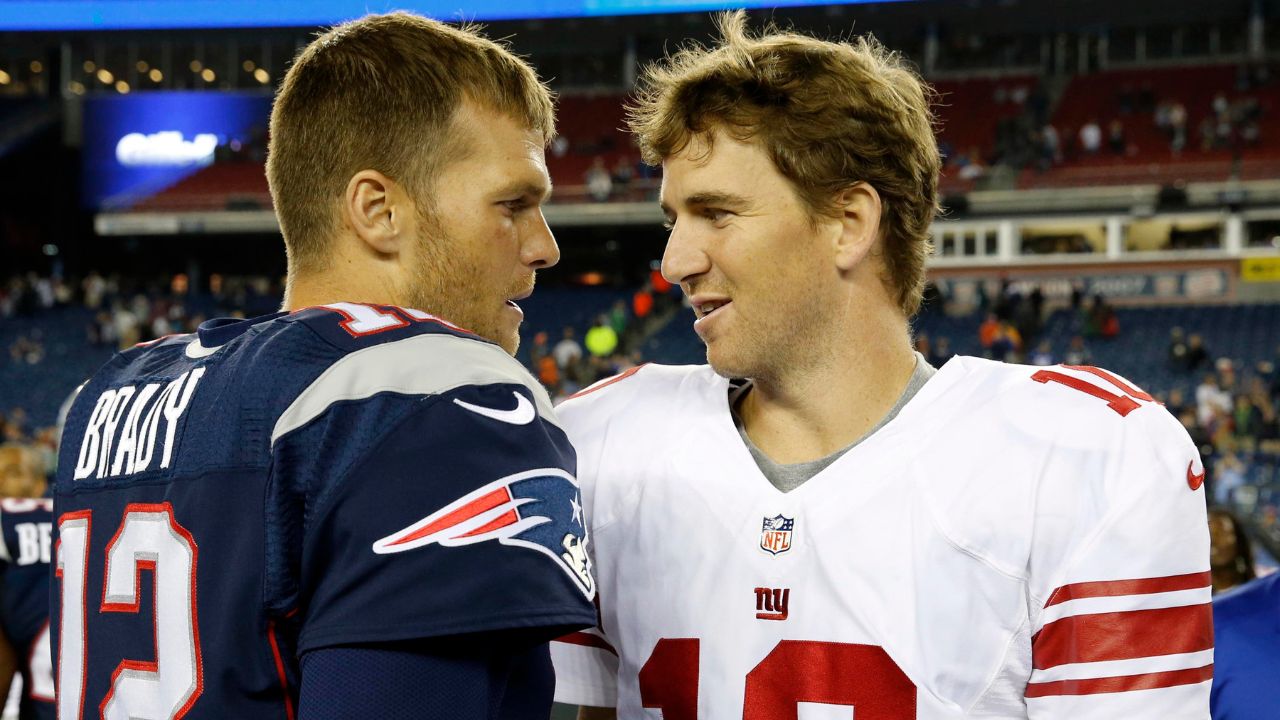 Tom Brady, Eli Manning