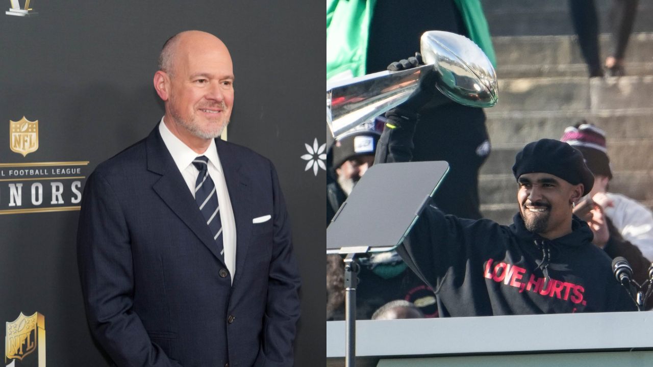 Rich Eisen and Jalen Hurts