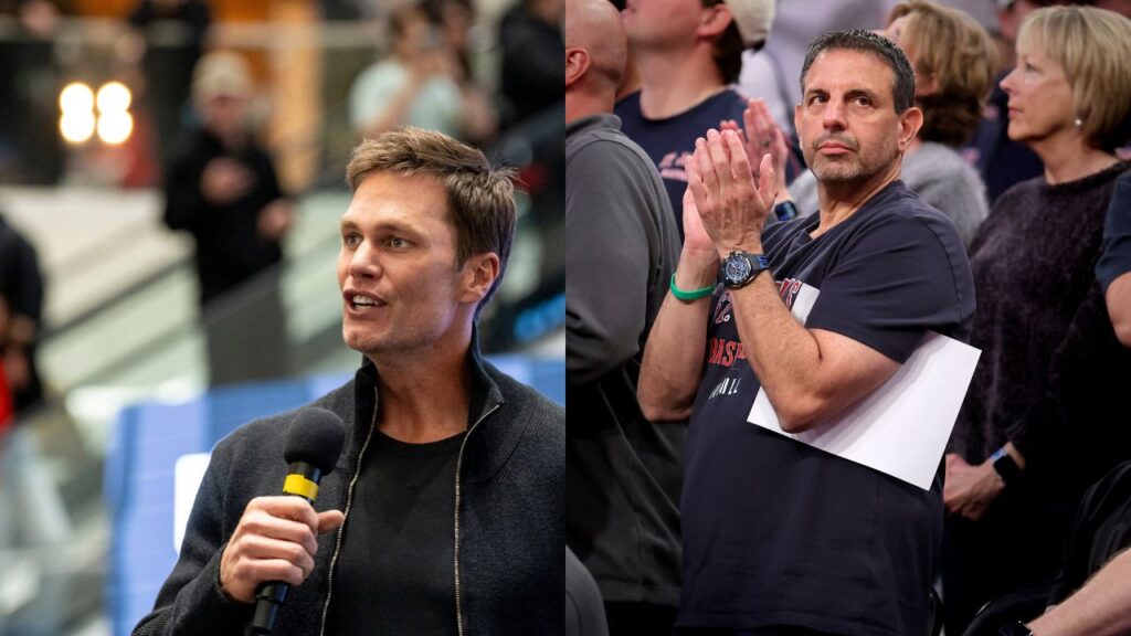 Tom Brady and Mike Repole