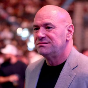 UFC CEO and president Dana White during UFC 303 at T-Mobile Arena.