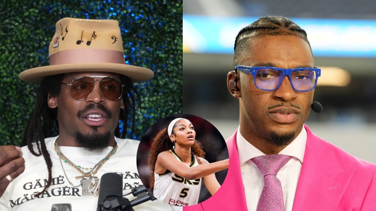 Cam Newton, Angel Reese, Robert Griffin III