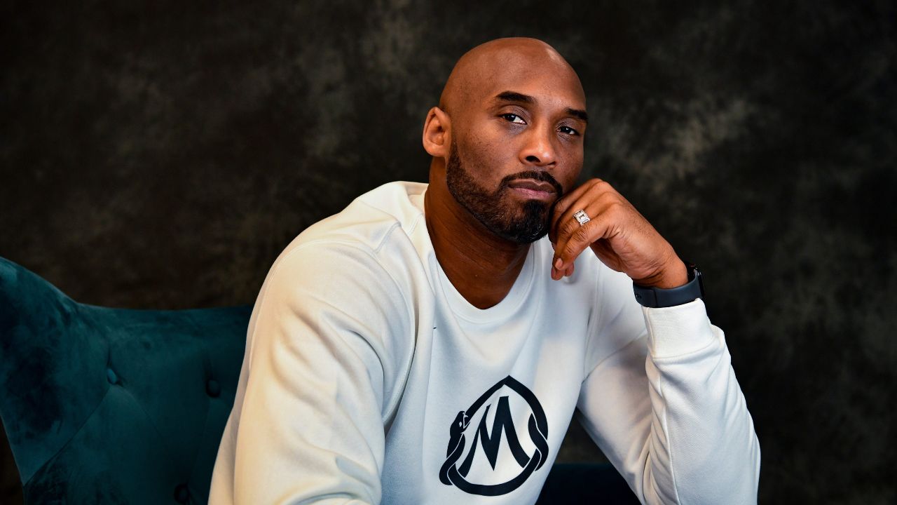 Kobe Bryant poses for a portrait