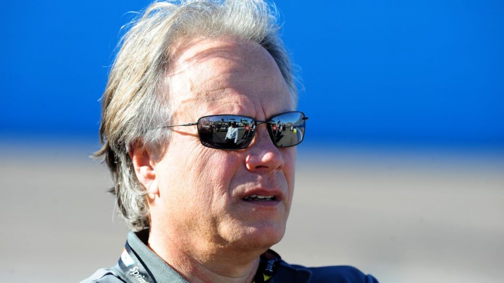 NASCAR Sprint Cup Series owner Gene Haas during qualifying for the Subway Fresh Fit 600 at Phoenix International Raceway.