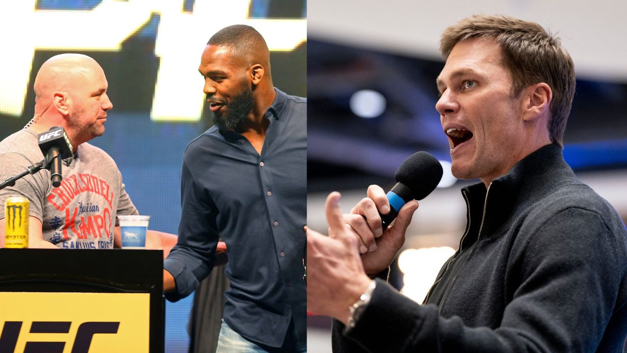 Tom Brady Jon Jones Dana White