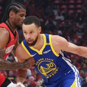 Jalen Green and Steph Curry