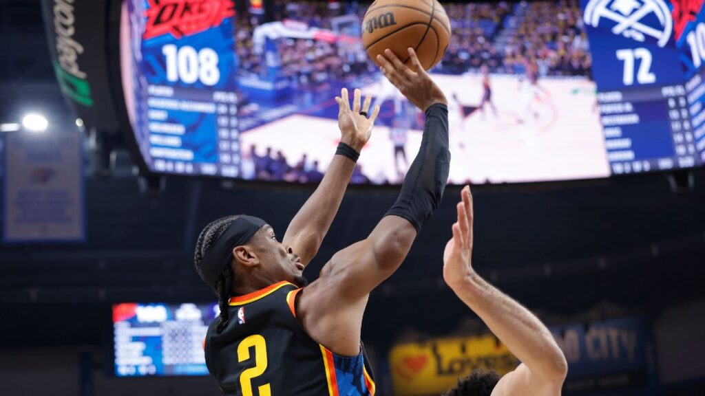 Shai Gilgeous-Alexander, Thunder v Nuggets Round 2 Game 2