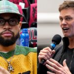 Caleb Williams and Tom Brady