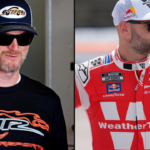 Dale Earnhardt Jr. and Shane van Gisbergen.