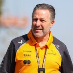 ZAK BROWN of McLaren Racing during the FORMULA 1 HEINEKEN CHINESE GRAND PRIX 2025 RACE DAY at the Shanghai Audi International Circuit