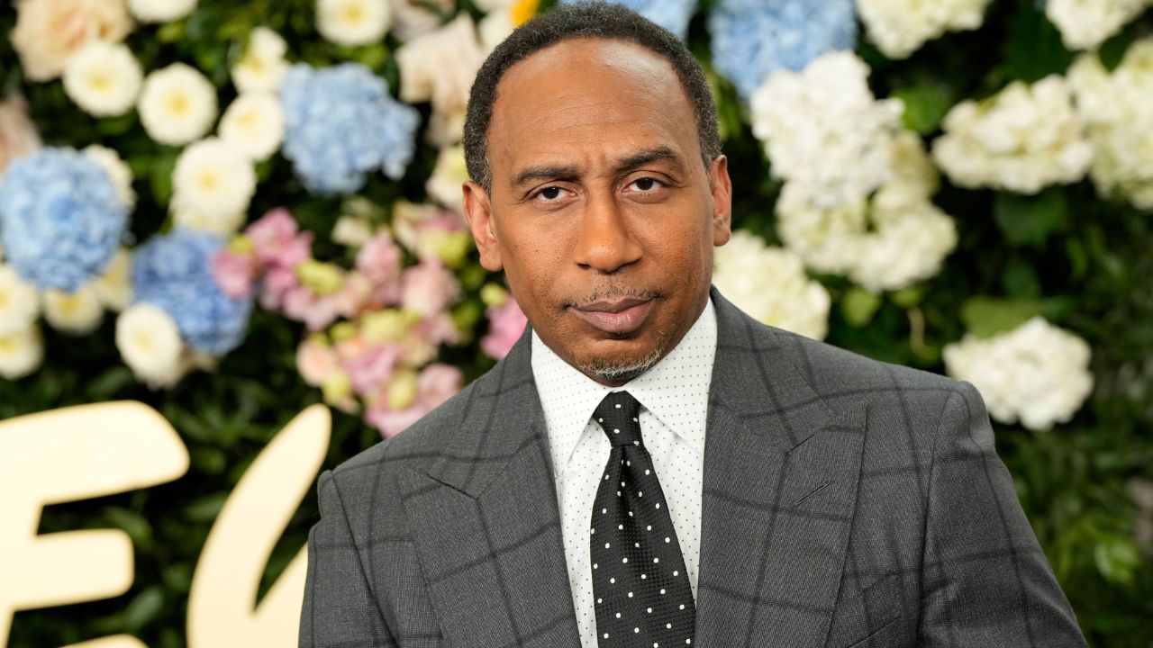 Stephen A Smith attends the 2025 Disney Upfront, held at the Jacob Javitz Center in New York City, Tuesday May 13, 2025