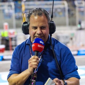 KRAVITZ Ted, Sky Sports TV presenter, portrait, during the Formula 1 Gulf Bahrain Grand Prix 2025, 4th round of the 2025 FIA Formula One World Championship