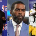 Shannon Sharpe (L), Randy Moss (M), and George Pickens (R).