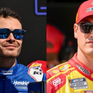 Kyle Larson and Joey Logano