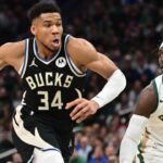 Giannis Antetokounmpo and Jrue Holiday