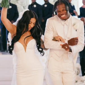 Travis Hunter and Leanna Lenee