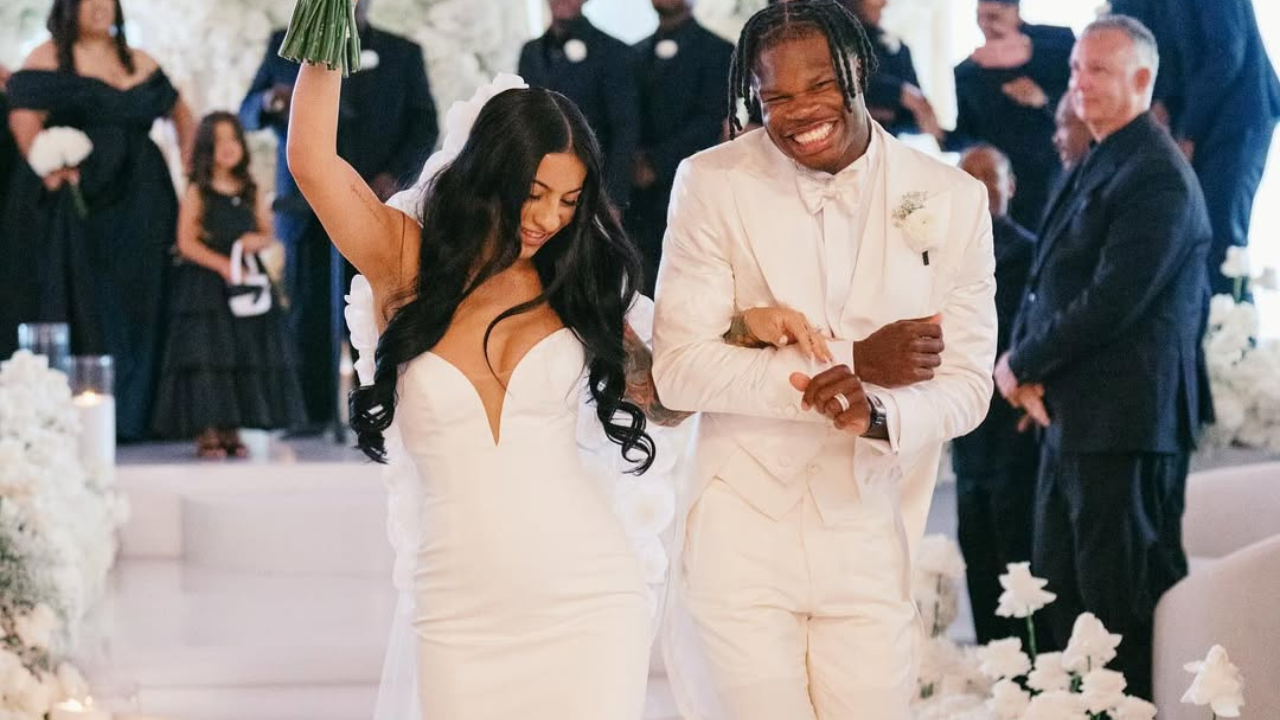 Travis Hunter and Leanna Lenee