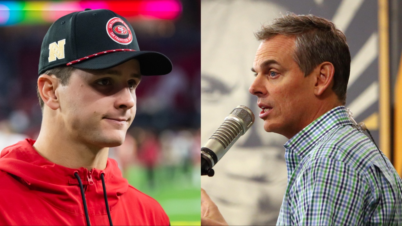 Brock Purdy, Colin Cowherd