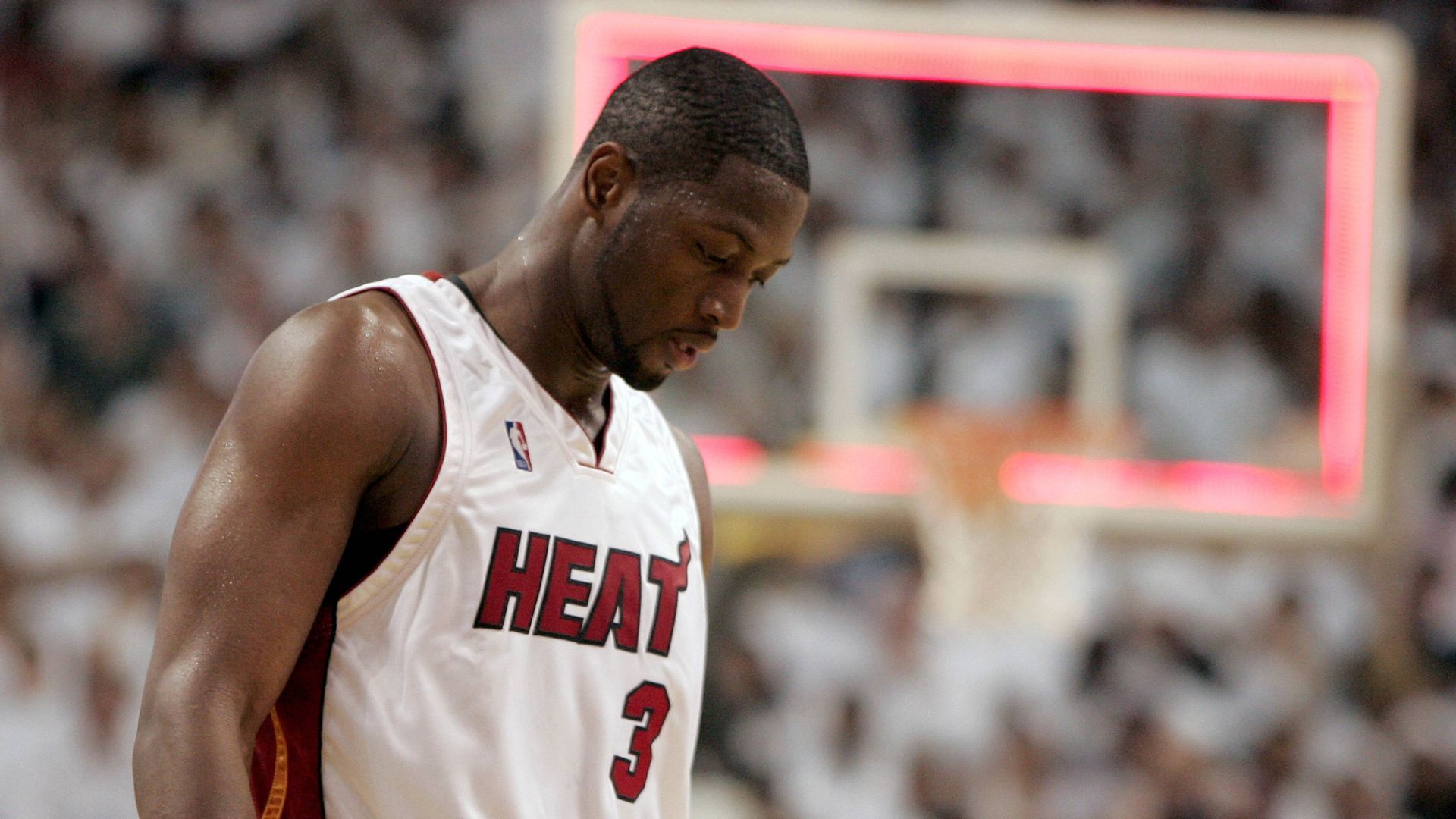 Dwyane Wade (Miami Heat) enttäuscht - (Icon53423185) Basketball Herren NBA 2006 2007, Miami Heat, Playoffs