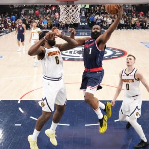 James Harden, Clippers v Nuggets