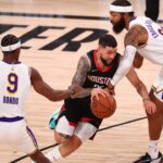 Austin Rivers, Rocket v Lakers 2020 NBA Playoffs