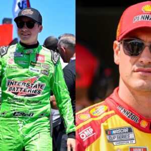 Christopher Bell and Joey Logano