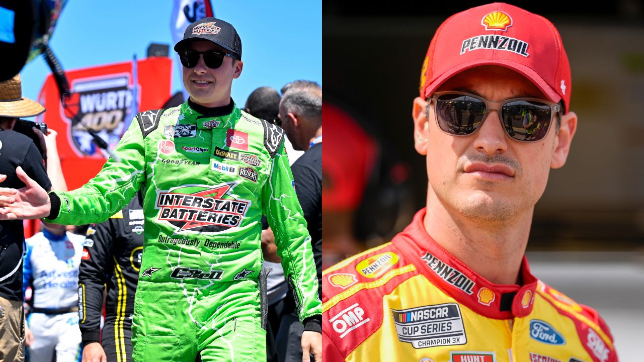 Christopher Bell and Joey Logano