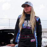 Lanie Buice at the Folsom Fence Supply 275 at Ace Speedway for the CARS Tour race. Image Credits: @laniebuiceracing official Instagram handle.