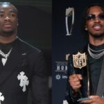 Seahawks QB Jalen Milroe, Jayden Daniels