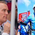 Kevin Harvick and Denny Hamlin