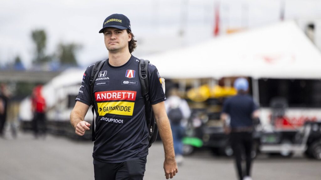HERTA Colton (usa), Andretti Global with Curb-Agajanian, Dallara DW12 - Honda, portrait during the BitNile.com Grand Prix of Portland, 14 Round of the 2024 NTT IndyCar, Indy Car, IRL, USA Series, on Portland International Raceway, from August 23 to 25, 2024 in Portland, United States of America