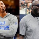 Anfernee "Penny" Hardaway (L) and Shaquille O'Neal (R)