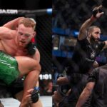 Jack Della Maddalena (L), Belal Muhammad (R)