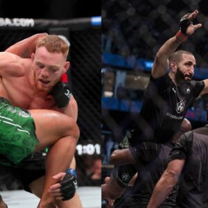 Jack Della Maddalena (L), Belal Muhammad (R)